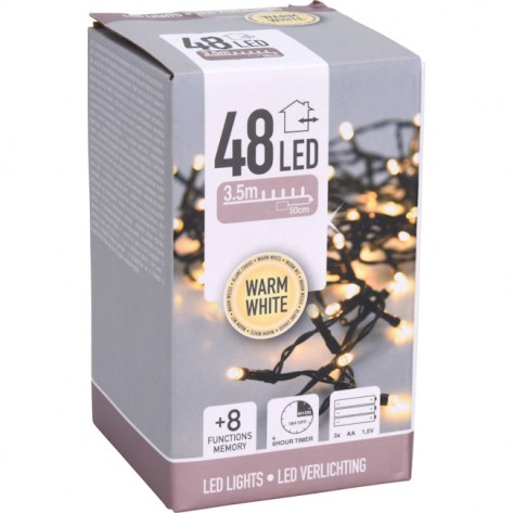 LAMPICE LED 48KOM BO WW IP44 KOOP