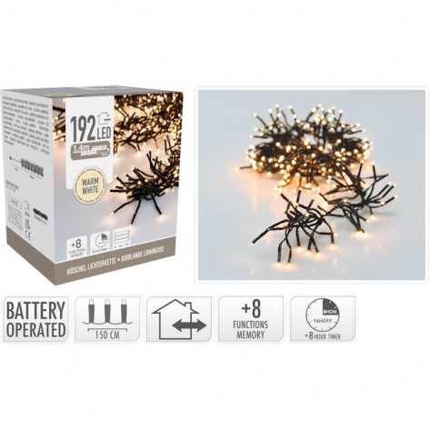 LAMPICE CLUSTER 192LED WW KOOP