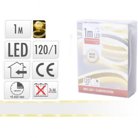 UŽE SVIJETLEĆE 1M 120LED WW KOOP