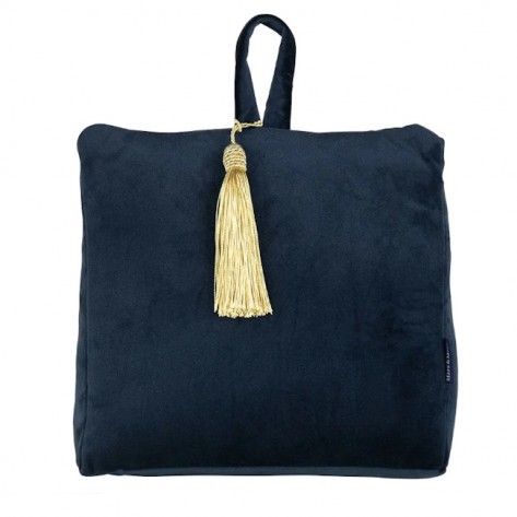 ZAUSTAVLJIVAČ VRATA VELUR 18CM NAVY BLI