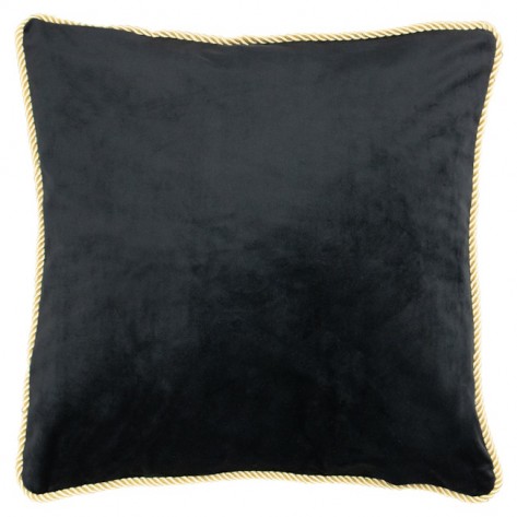 JASTUK VELUR 45X45CM CRNI BLI