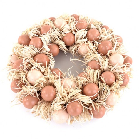 VIJENAC USKRSNI D34CM NATUR DKO