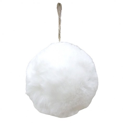 KUGLICA D13CM KRZNO BIJELO DKO