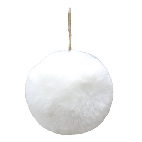 KUGLICA D10CM KRZNO BIJELO DKO