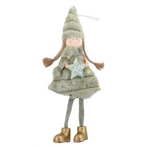 DJEVOJČICA H40 ZA OBJ. PLIŠ ZEL. DKO