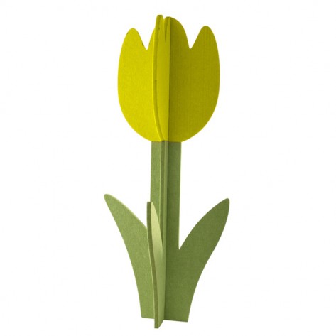 TULIPAN FILC 34X80CM ŽUTI DKO