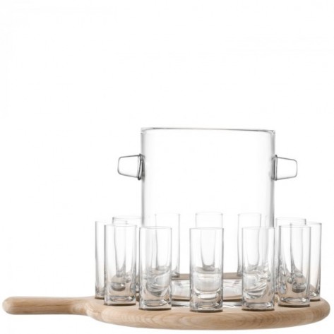 SET PADDLE VODKA SERVING NA PODLOŠKU LSA