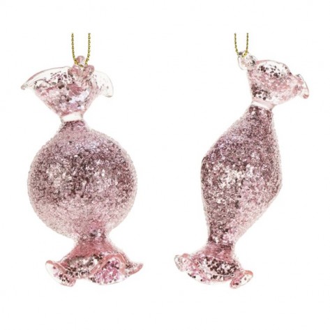 BOMBON STAKL. 9CM PINK SORT WEI