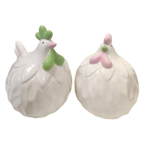 KOKOŠ/PIJETAO PORC. H21CM SORT DKO