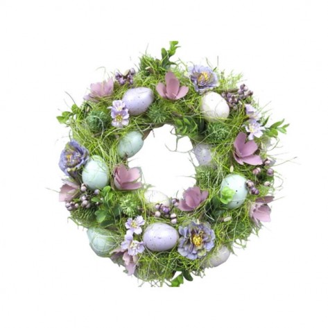 VIJENAC S JAJIMA D33CM LJUB/ZEL DAR