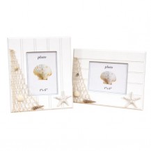 FOTO OKVIR BIJELO DRVO 14X9CM MAK