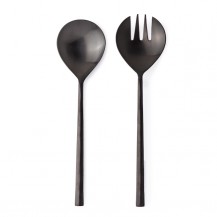 SET PRIBORA ZA SALATU HESTIA NERO 2KOM BIZ