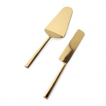 SET PRIBORA ZA KOLAČE HESTIA ORO 2KOM BIZ