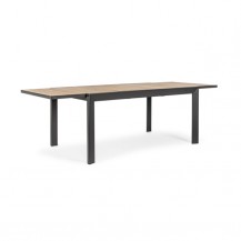 STOL ALL. BELMAR 160-240X100 NAT/ANTRACIT BIZ