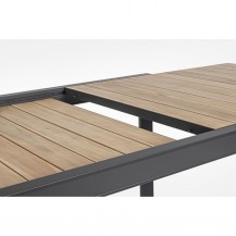 STOL ALL. BELMAR 220-340X100 NAT/ANTRACIT BIZ