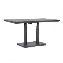 STOL MIGUEL 140X80X51/72 ANTRACIT JX BIZ