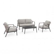 GARNITURA MIRAVET JA60/KHAKI SOFA 4-DJELNA BIZ