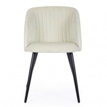 STOLICA QUEEN VELVET BIJELA BIZ