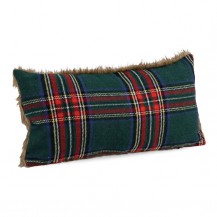 JASTUK ŠKOTSKI TARTAN 50X25CM ZEL. BIZ