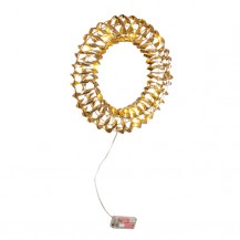 VIJENAC SVIJETLEĆI KINSEY 20LED D30 ZL. BIZ