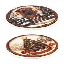 PODMETAČ ZA LONCE BOŽIĆNI DEKOR SORT BIZ