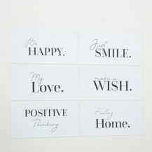 PLOČA WISH 40X20CM SORT BOL