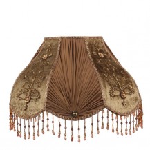 KLOBUK ZA LAMPU BAROQUE 22CM SMEĐI DUT