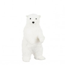 POLARNI MEDVJED STOJI H40CM BIJELI EDE