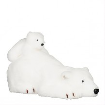 POLARNI MEDVJEDI 39X19X21CM BIJELI EDE