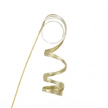 CURL DEKOR ZLAT. GLITER H48CM EDE