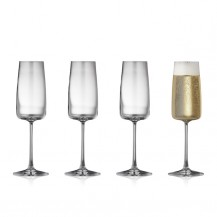SET ČAŠA ZA ŠAMPANJAC ZERO 30CL 4/1 F&H