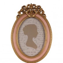 OKVIR ZA SLIKE BAROQUE OVAL 13X18CM DUT