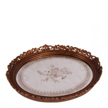 PLADANJ OVALNI 38,5X31,5X4CM DUT