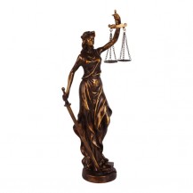 FIGURA LADY JUSTICE 39CM DUT