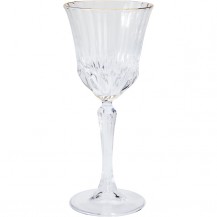 ČAŠE ZA VINO 220ML GOLDEN RIM 6KOM KOOP