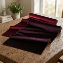 TKANINA DEKOR VELVET 200X35CM SORT BOL