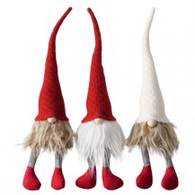 GNOM SJEDEĆI TOMTE H42 SORT BOL