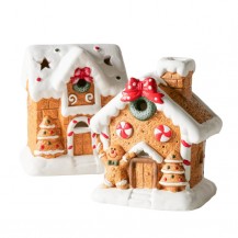 KUĆICA GINGER H13,5CM LED BOL