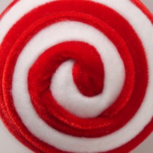 BOMBON SWIRLY L17CM H7CM CRV. BOL