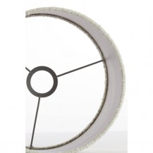 KLOBUK ZA LAMPU BOLERO 25X25X18CM WHITE LIG