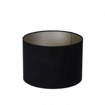 KLOBUK ZA LAMPU VELOURS 35X35X30CM BLACK LIG