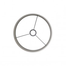 KLOBUK ZA LAMPU SAVERNA 35X30CM EGG WH. LIG