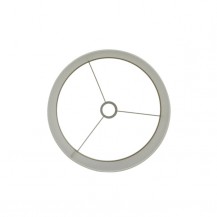KLOBUK ZA LAMPU BRESKA 35X40CM PEARL WH. LIG