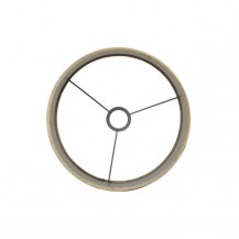 KLOBUK ZA LAMPU GEMSTONE 40X40X30CM BRONZE LIG