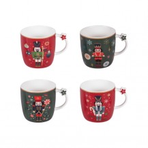 SET ŠALICA MERRY 36CL 4/1 U KUTIJI BAS