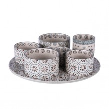SET ZA POSLUŽIVANJE NELSON 6KOM D31CM BAS