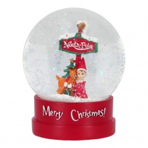 VODENA KUGLA MERRY CHRISTMAS 14CM TIM