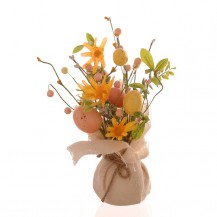 STABLO U JUTI SA CVIJEĆEM I JAJIMA 30CM VET