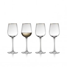 SET ČAŠA ZA VINO PALERMO GOLD 30CL 4/1 F&H