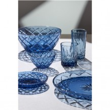 ZDJELA ZA SALATU SORRENTO 24CM PLAVA F&H